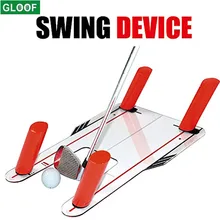 Golf Putting Mirror Alignment Training Aid Swing Trainer Eye Line Practice Training Tool， Unbreakable Polycarbonate Base
