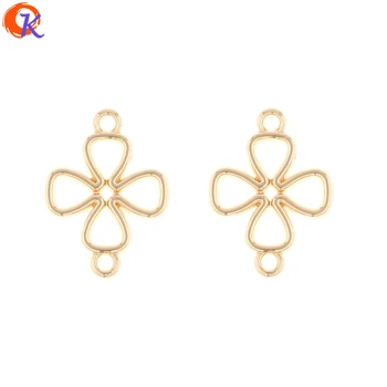 

Cordial Design 200Pcs 15*20MM Jewelry Making/Earring Connectors/Flower Shape/DIY Accessories/Hand Made/Earring Findings