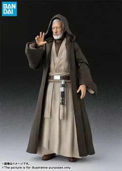 

Bandai star wars old Ben Kenobi Jedi Knight Action Figure Collection toys for christmas gift