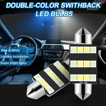 

4 Pieces C5W C10W 39mm Car LED Interior Light Bulb Dome Lamp Reading Light for Cars Truck Jeep UAZ