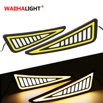 

Car DRL Flexible Daytime Running Light Car Driving Lamp Turning Signal Light Waterproof 12v Universal DRL Lights