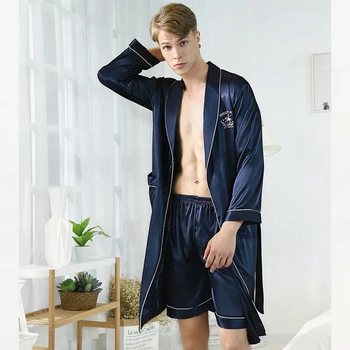 

Mens Pajama Short Set Silk Pajamas Sleeping Suits for Men Satin Sleepwear Sexy Mansleepwear Pijama Man Set Luxury Men Clothing