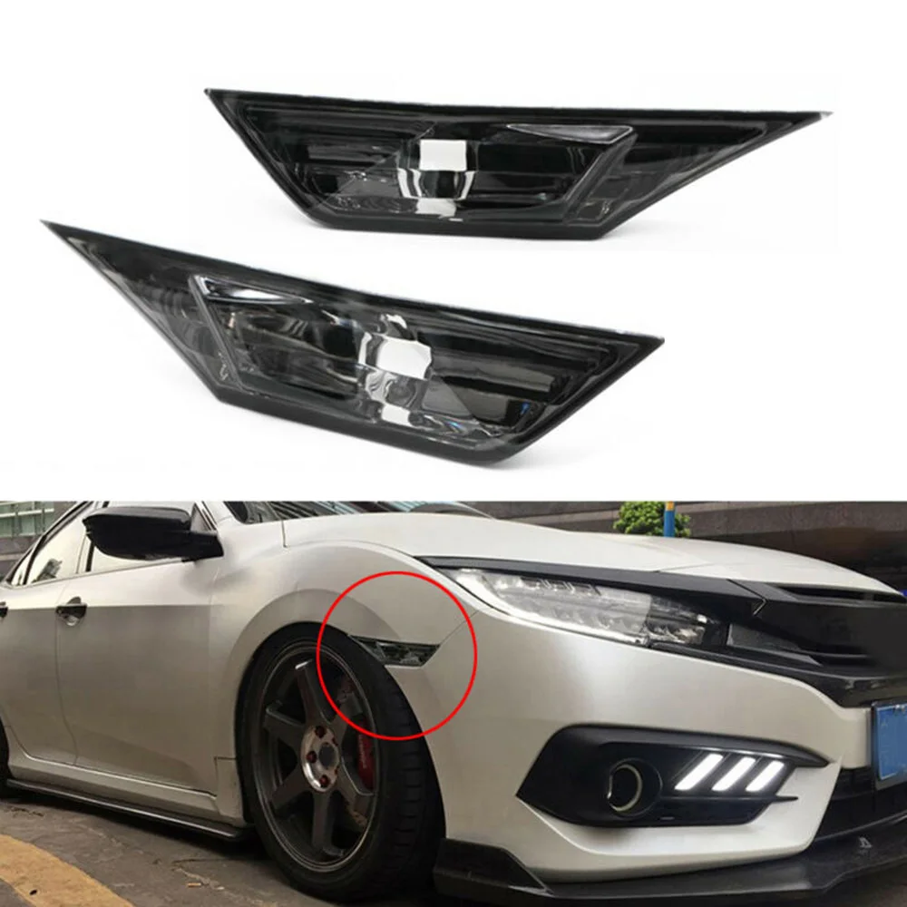 Настенный светильник для Honda 10th Gen Civic, пластиковая лампа высшего класса, белая
