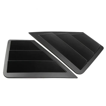 

Black Rear Window Shutter Cover Trim 2Pcs for Toyota C-HR 2016- 2019