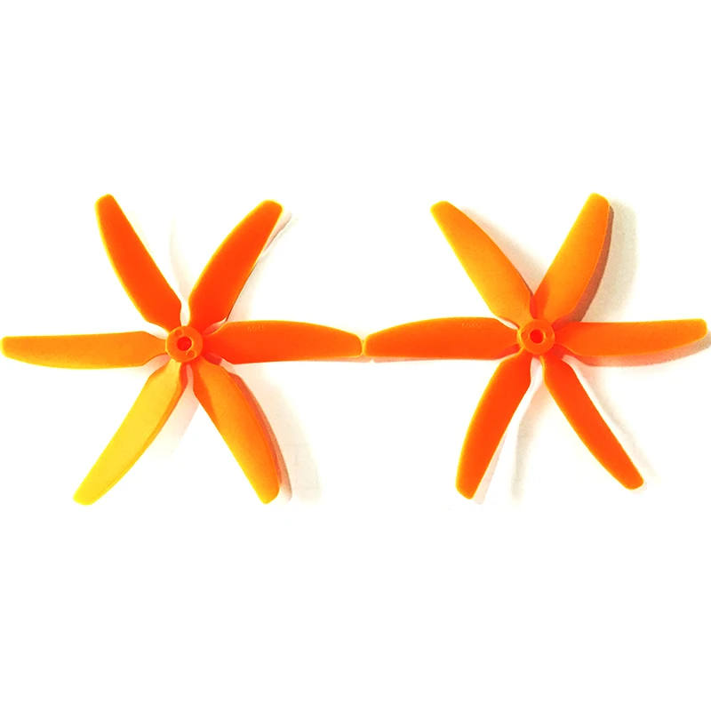 Пропеллер из АБС пластика 6 лезвий 5045 дюйма лезвий|quadcopter propeller|cw ccwpropeller for drone |