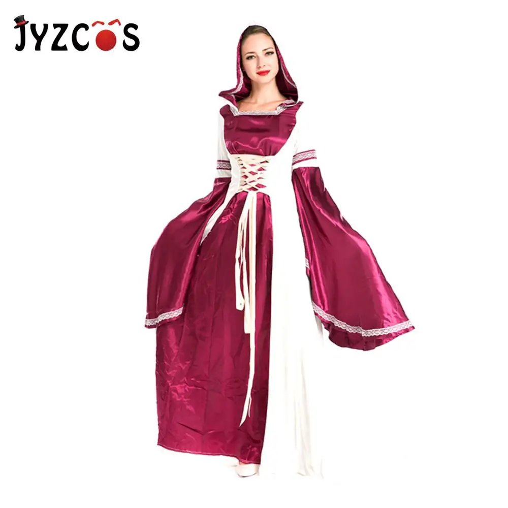 JYZCOS новая одежда для игр в европейском ретро стиле; одежда для костюмированной вечеринки в британском аристократическом стиле; бальное платье принцессы на Хэллоуин
