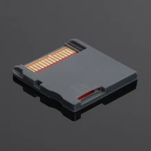 Tarjeta de memoria R4 para videojuegos, descarga automática con adaptador de tarjeta flash para juegos 3DS, compatible con NDS, MD, GB, GBC, FC, PCE