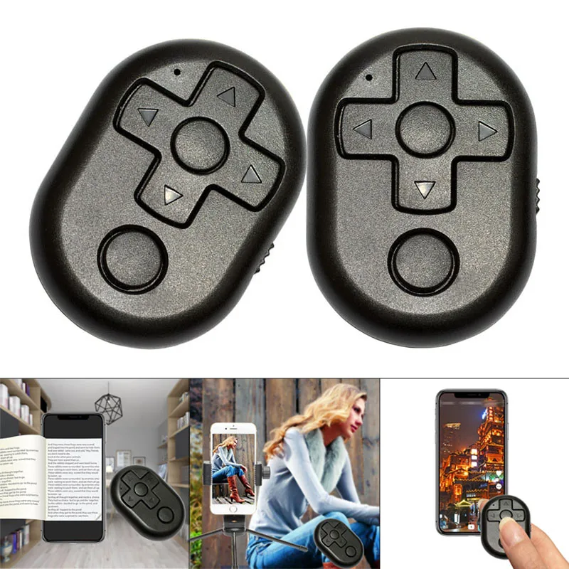 Беспроводная Bluetooth пульт дистанционного спуска затвора Кнопка контроллера для камеры телефона селфи палка ТВ AS99