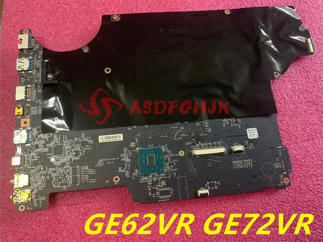 

Оригинальная материнская плата для ноутбука 1,0 дюймов, для MSI GE62VR GE72VR