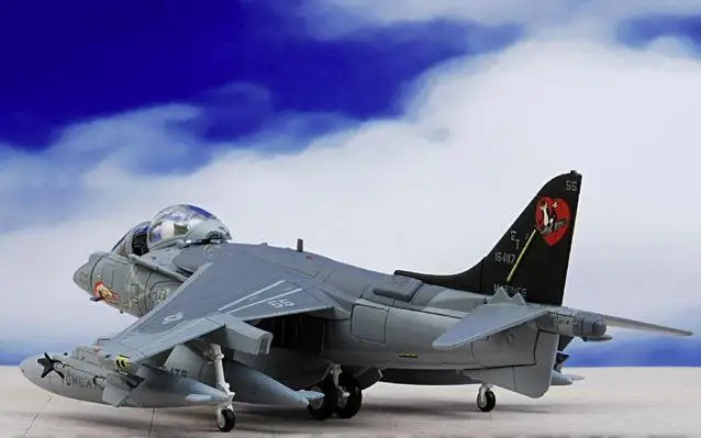 Хобби мастер BAe AV-8B Harrier II7 USMC VMA-311 Tomcats Наф Кадена Япония 1999 1/72 литье под давлением модель самолета