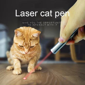 

Funny Pet Laser Cat Toys Teasing Cat Pen Red Light Tickle Stick Pet Interactive Toy Cat Stick Pet Cat Supplies Dropshipping