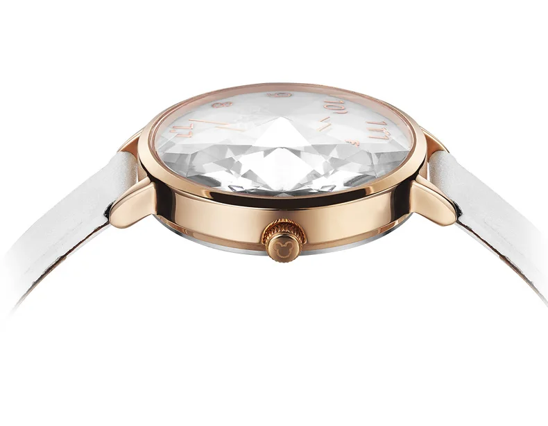 Дисней роскошный корпус Циферблат для женщин часы женские часы кварцевые наручные часы Модные женские наручные часы reloj mujer relogio feminino
