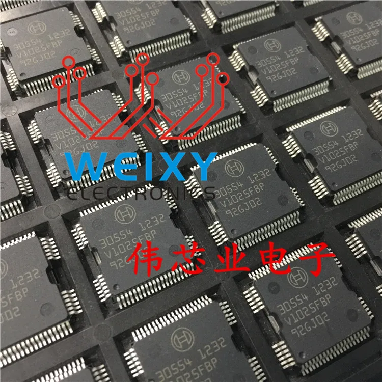 Brand New 2pcs/lot 30554 Qfp64 Car Body Board Computer Power Driver ...