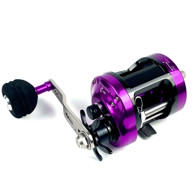 Topline Metal Right Handle Casting Sea Fishing Reel Saltwater