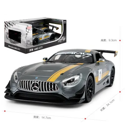 Rastar Масштаб 1:14 Mercedes AMG GT3 производительность детская забавная игрушечная машинка