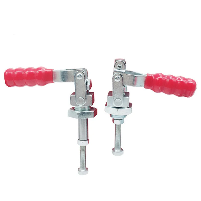 

Top Selling 1 PC Toggle Clamp GH-36202M Push Pull Plunger Stroke Straight Line Type Toggle Clamp Hand Tool 185 Degrees