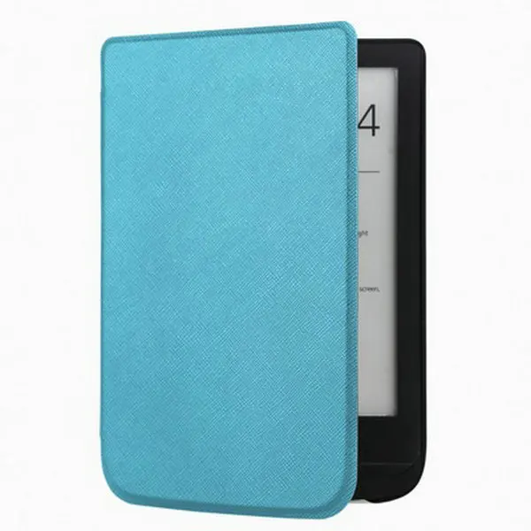 blue Чехол КРЫШКА ДЛЯ карманной книги 616/627/632 ультра тонкий магнитный смарт-чехол из ПУ кожи для карманной книги Touch Lux 4/Базовая Lux 2/сенсорный экран HD 3 Чехол - Цвет: blue