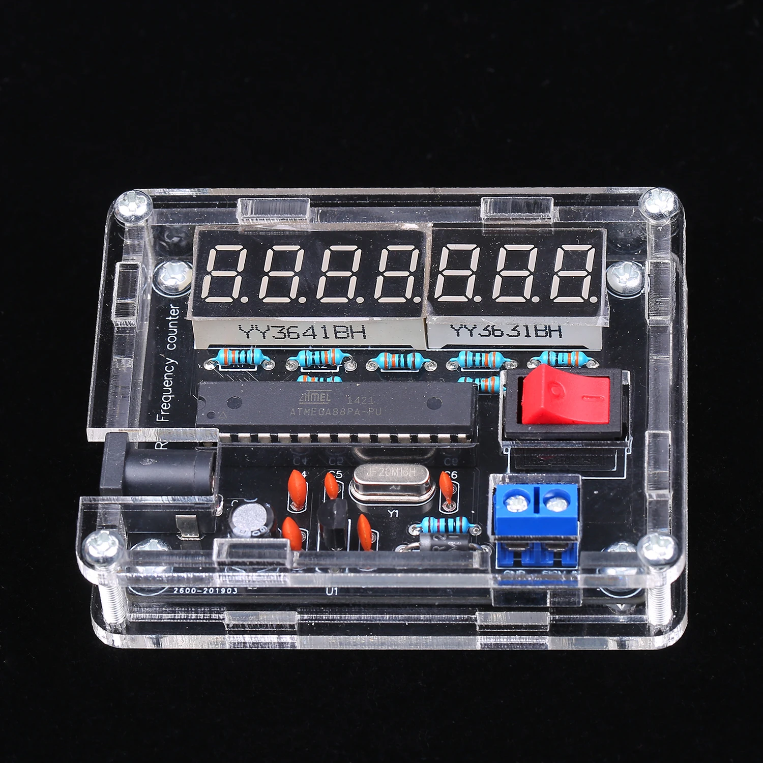 10MHz Frequency Meter Counter AVR with Shell Cymometer Measurement 0.000 001Hz Resolution | Инструменты