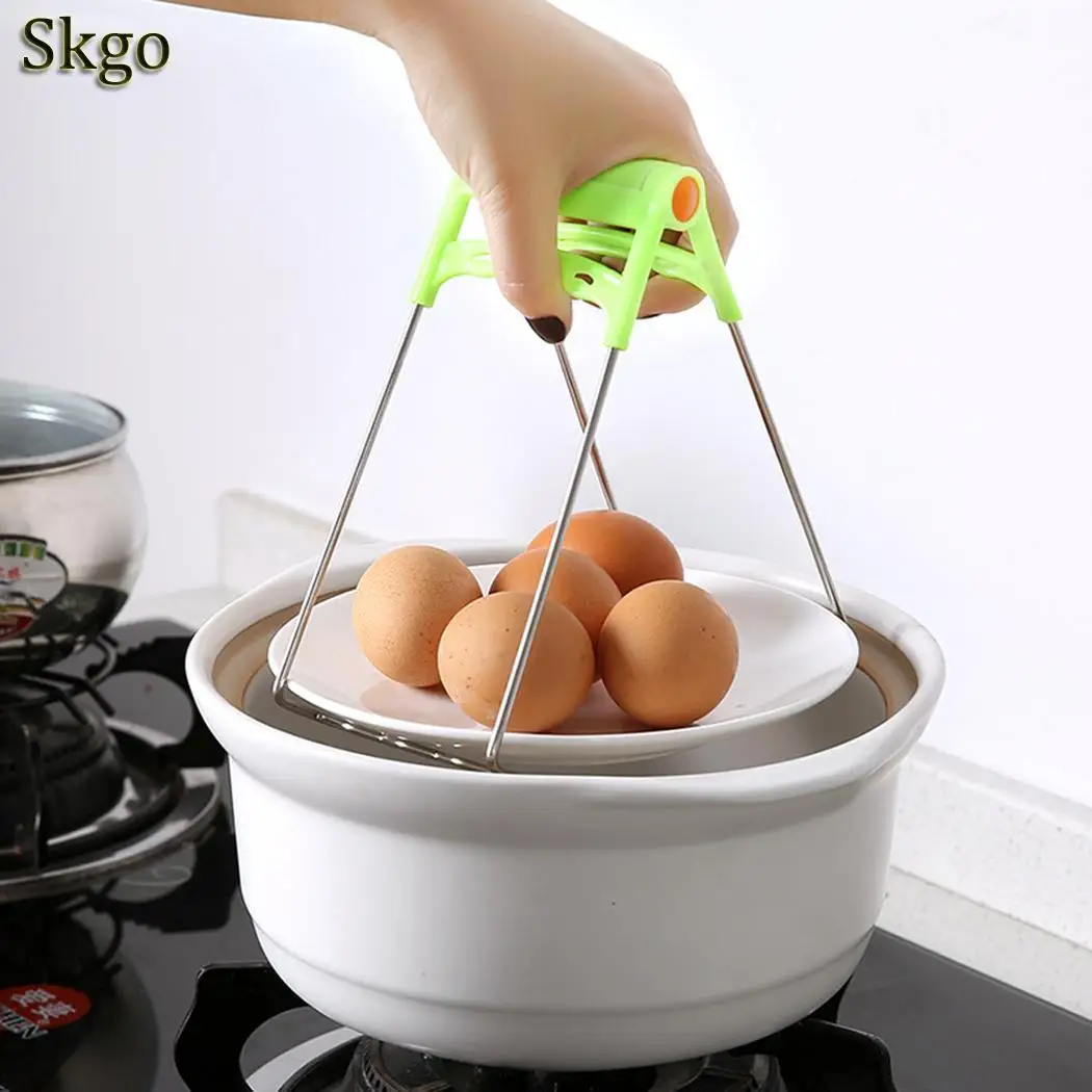 2Pcs/set Creative Anti-hot Hand Take Bowl As Picture Clip Home, Kitchen Pot Pan Tools