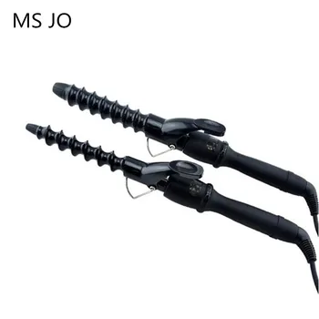 

Hair Curler Spiral Curling Iron Fast Heating LCD Curling Wand Electric Hair Styler Tools dropshipping