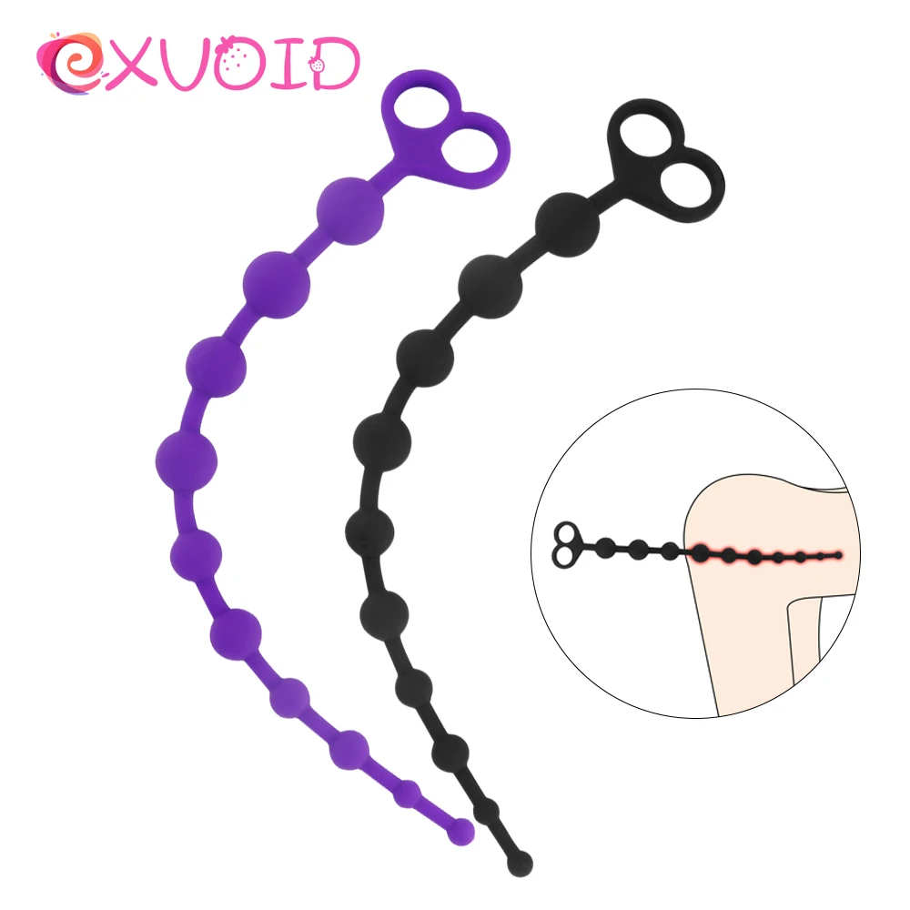 EXVOID 10 шариков влагалище открытая Анальная пробка для начинающих секс-игрушки