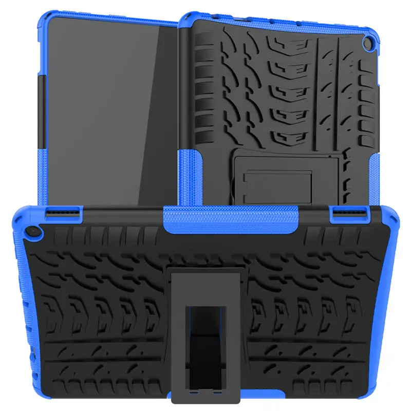 Custodia Per Fire Hd 10 2021 Cover Funda Fire Hd 10 Plus 2021 11Th Generation Heavy Duty 2 In 1 Hybrid Robusto Durevole Stand Coque