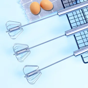 

Semi-Automatic Egg Beater Stirrer Bar Cream Easy Spending the Egg-whisk Accessories Mini Home