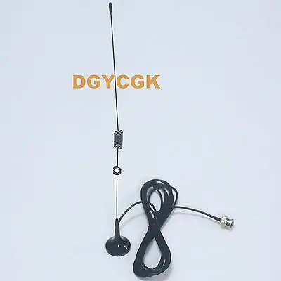 

DHL/EMS 20 Sets*BNC Dual Band U+VHF Antenna for NAGOYA UT-106UV ICOM YAESU for Ken+wood BAOFENG Radio -h2