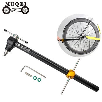 

Mountain Road Bike Bicycle Derailleur Hanger Alignment Gauge For 14-29in Rim Repair Hanger Tool Set Kit