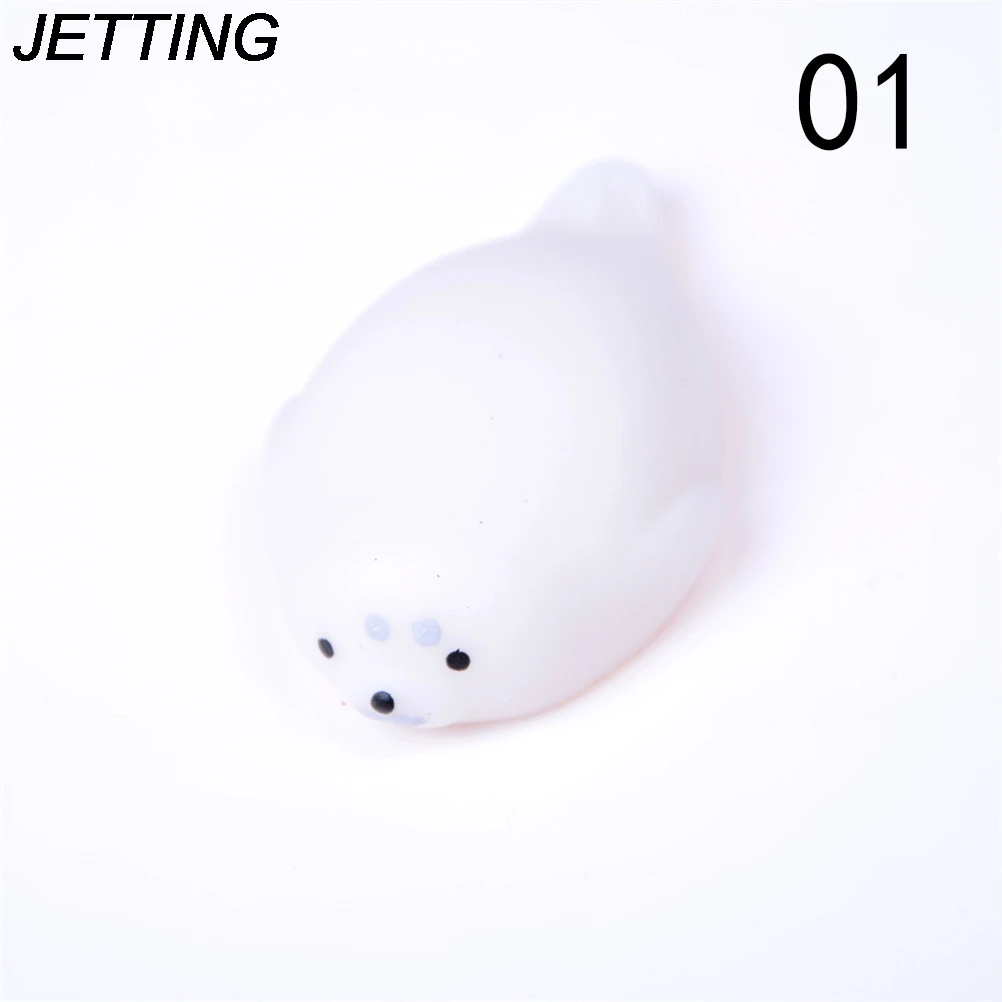 Seal Lions Mochi Squishy Cute Phone Straps Slow Rising Soft Press Doll Squeeze Kawaii Pendant Bread Cake Kids Toy