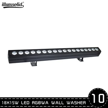 

LED RGBWA 5IN1 Wall Wash Lights Projection Lighting Party Club Disco Light For Christmas Indoor Stage Effect Lights 10pcs/lot