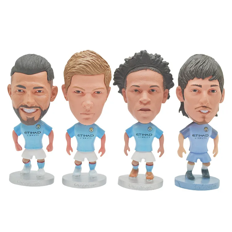 Европейский Кубок футбол Манчестера город звезда кукла kompani Sane Aguero
