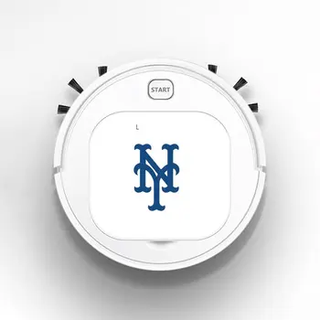 

Robot Vacuum Cleaner Intelligent Automatic Mopping Clean Robot for Hard Floor Carpet New York Mets Letters Map Flag