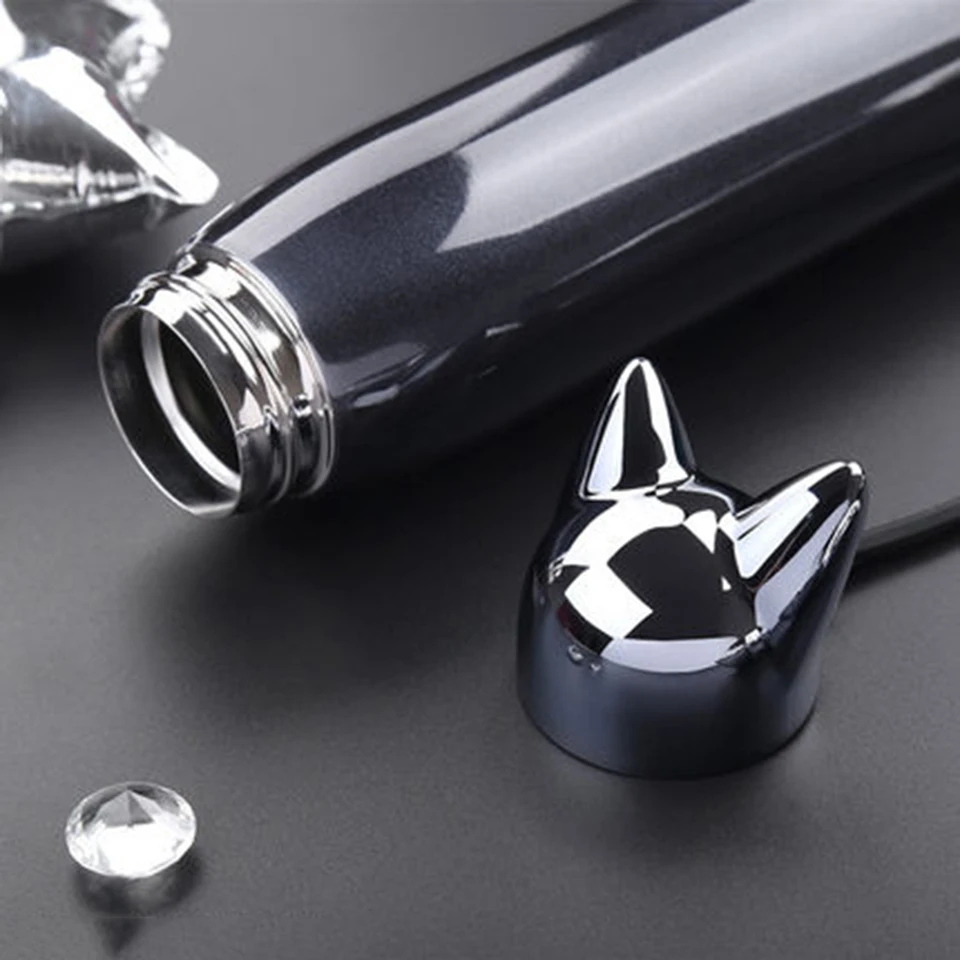 2020 милый термос из нержавеющей стали бутылка для девочек креативный двойной