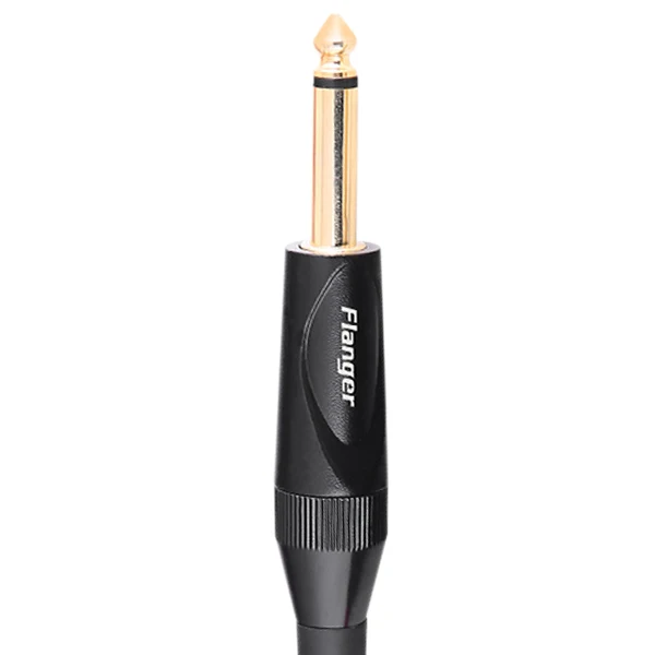 Flanger FLG-04 Pro Guitar Super Silent Plug Cable электрическая гитара соединительный кабель без шума без электричества Buzz 3 метра