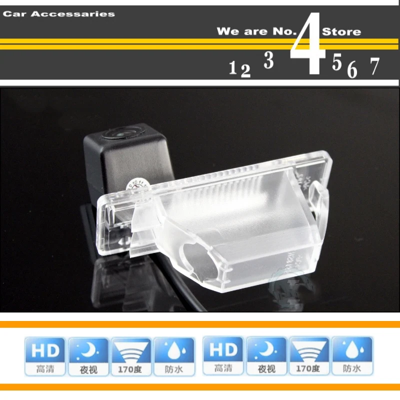 Car Camera For Nissan Sunny 2011~2014 High Quality Rear View Back Up Waterproof Camera For PAL For Tuning | CCD + RCA Connector7