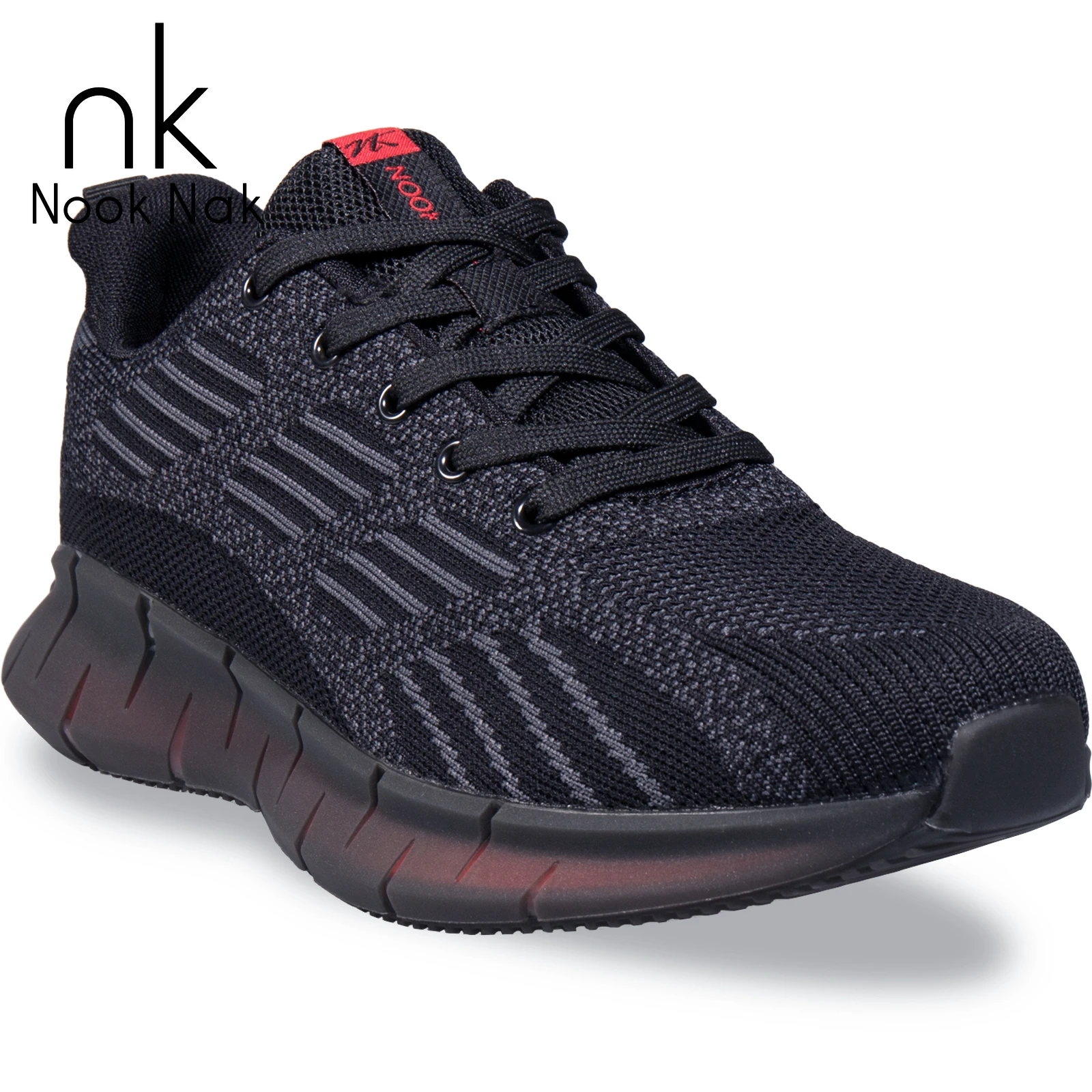 Nooknak hombres de Zapatos Zapatillas de deporte casuales tamaño 40 46 Zapatillas deportivas de transpirable, con suelas blandas, para trotar|Zapatos informales de hombre| -