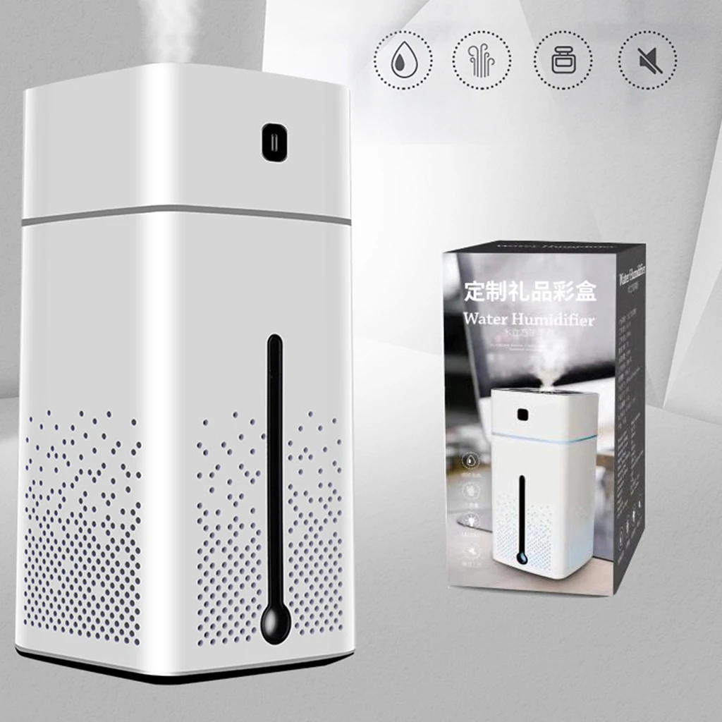 Office Space CarLliving Room Bedroom Air Humidifier 360 Degree Cool Mist Diffuser Essential Oil Mini Portable Air Humidifier