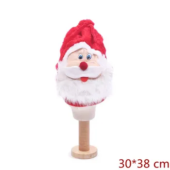 

Christmas Decorations Santa Hat Non-woven Fabric Short Plush Creative Hat Christmas Costumes
