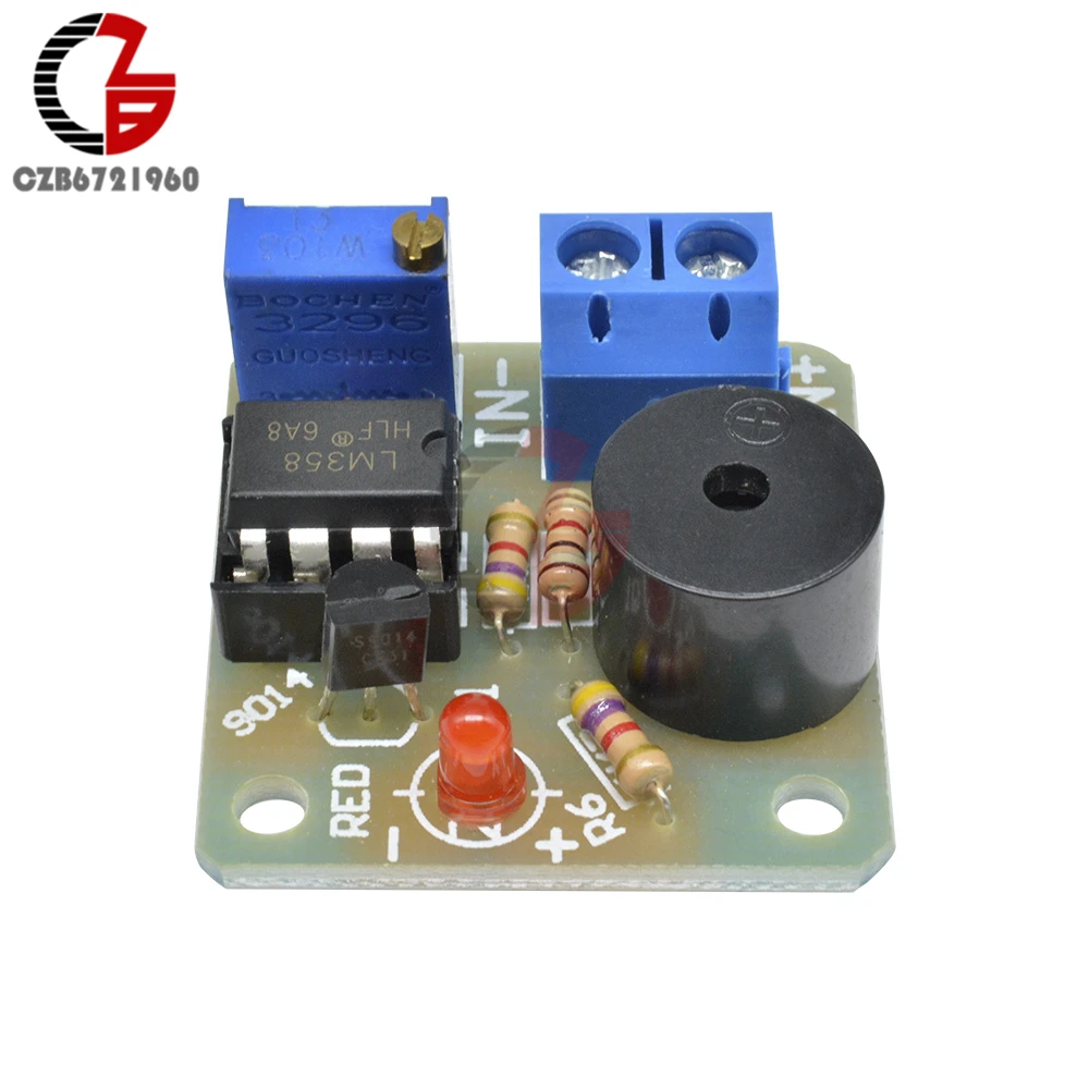 Acumulador Alarma Luz Sonido evitar controlador de descarga a través de bajo voltaje 12 V Acumulador Alarma Luz Sonido evitar controlador de descarga a través de bajo voltaje 12 V