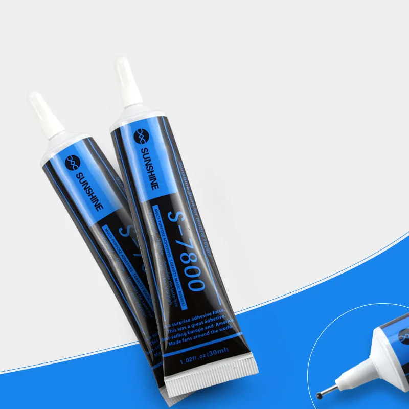

Easyfix S-7800 Softness of black glue mobile phone repair adhesive frame lcd sticky seal glue for phone
