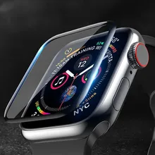 Screen Protector For Apple Watch 7 45mm 44mm 42mm 38mm iWatch 6 Protector Film Cover For Apple Watch Series SE 4 3 6 7 41mm 40mm