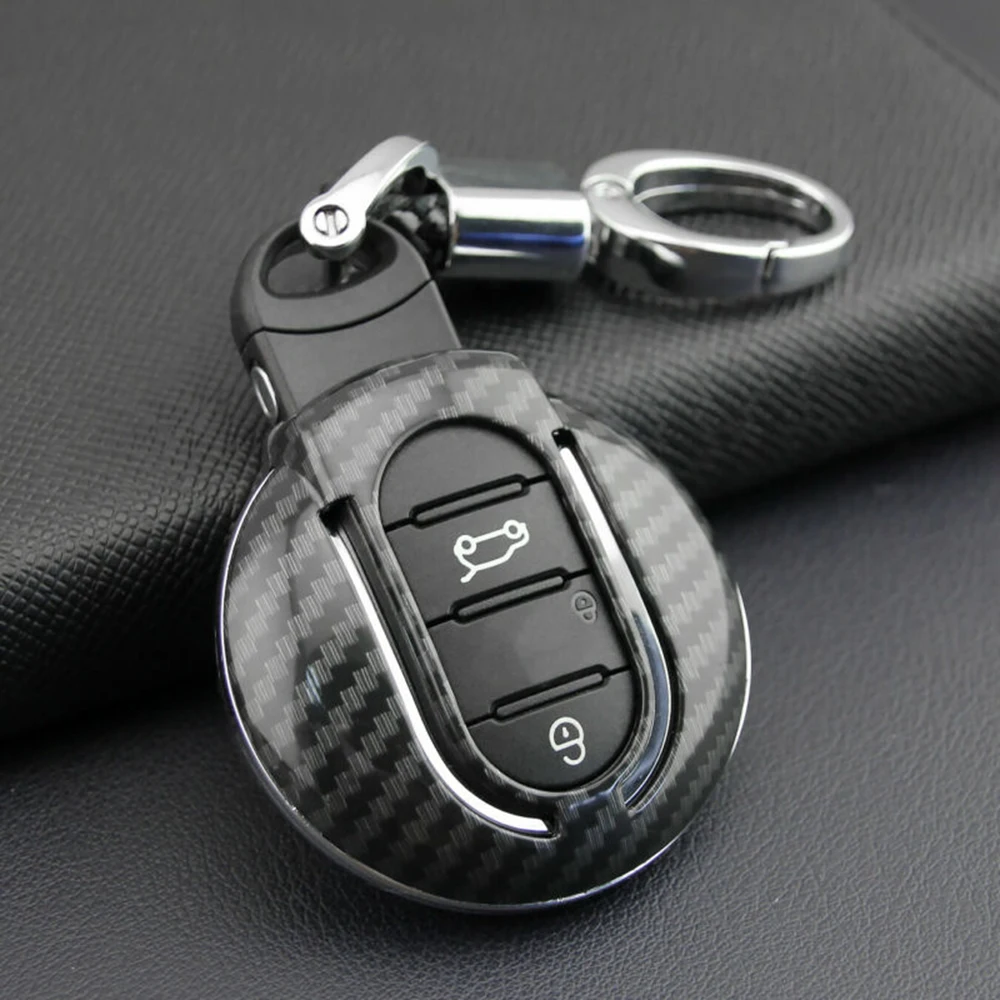 ABS углеродное волокно брелок подходит для- F57 Mini Cabriolet Keyless