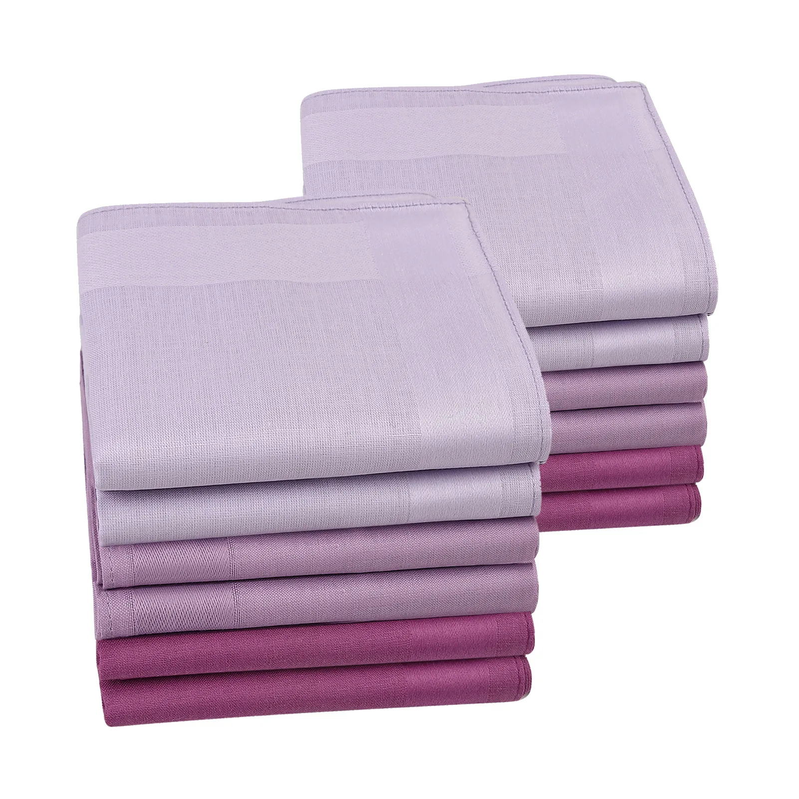 Fashion Square Handkerchief For Men Gentlemen Classic Solid Color Pocket Cotton Towel For New Year Gift Wedding Party 6/12PCs pocket square mini handkerchief