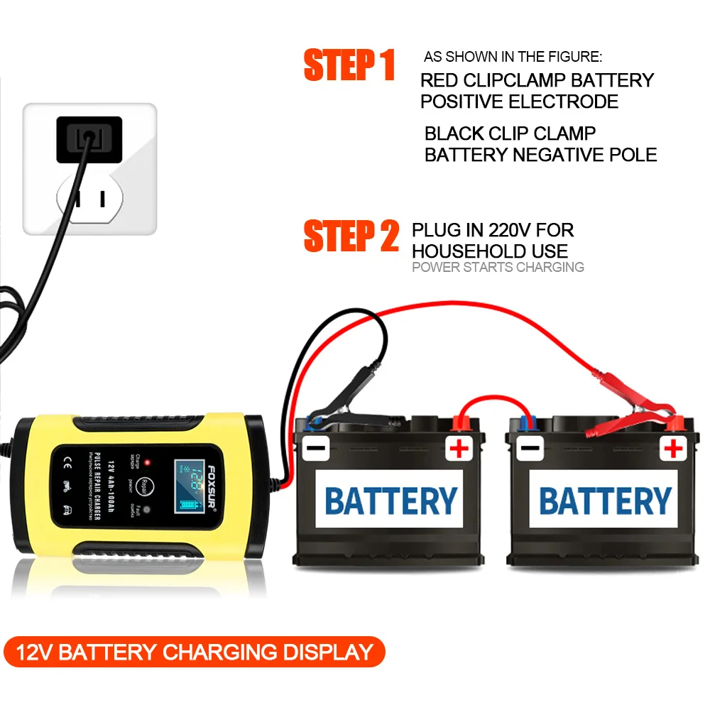 do carro 12v 5 6a para o