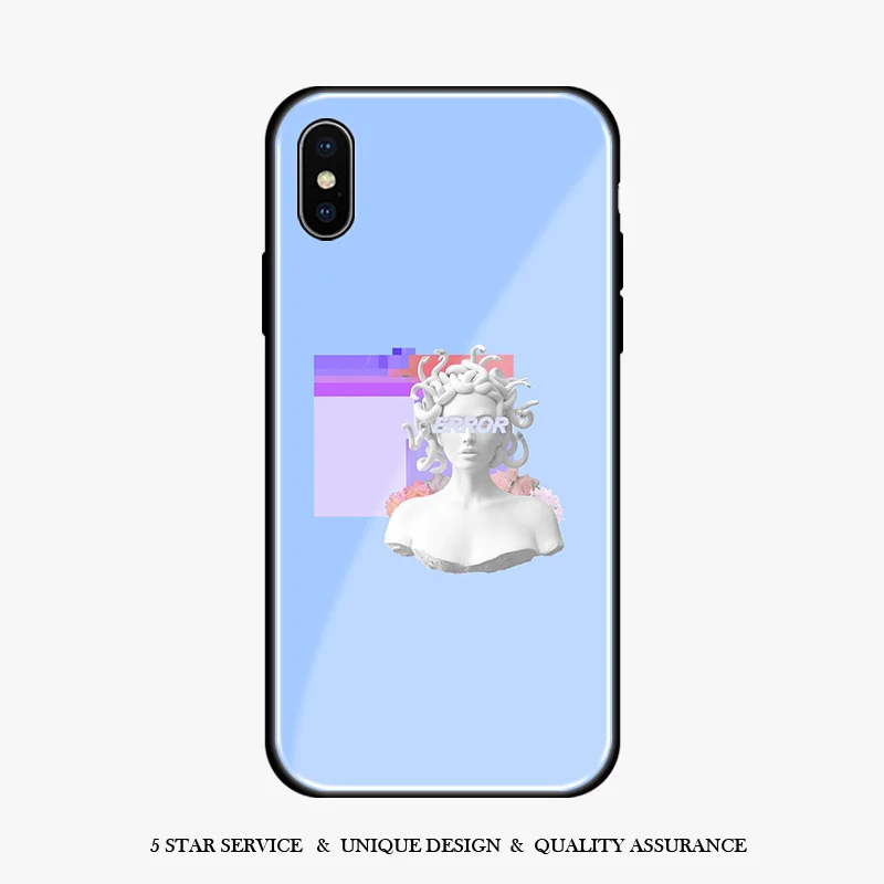 Мягкий силиконовый стеклянный чехол для iPhone 6 6S 7 8 Plus X Xr Xs 11 PRO Max | Мобильные