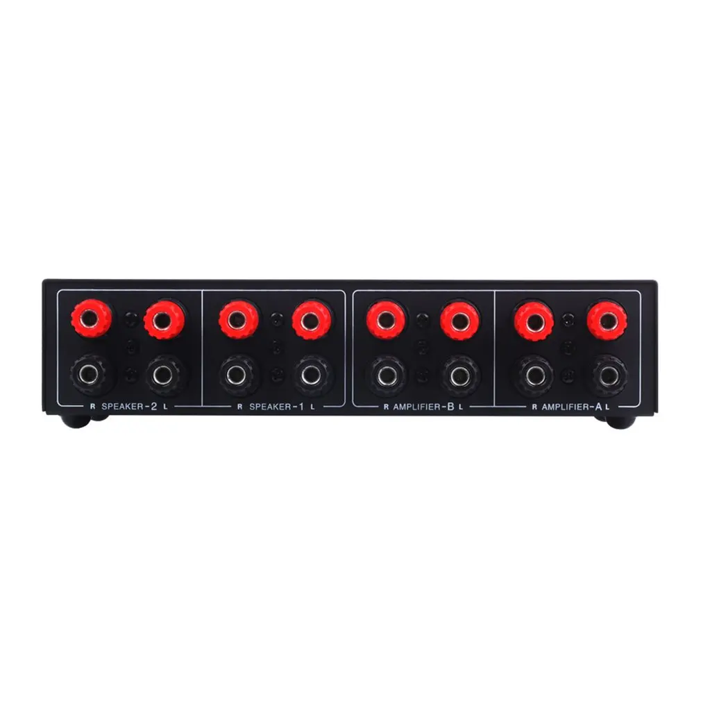 

Professional Two-In-Two-Out Audio Signal Switcher Audio Power Amplifier Audio Splitter Comparator