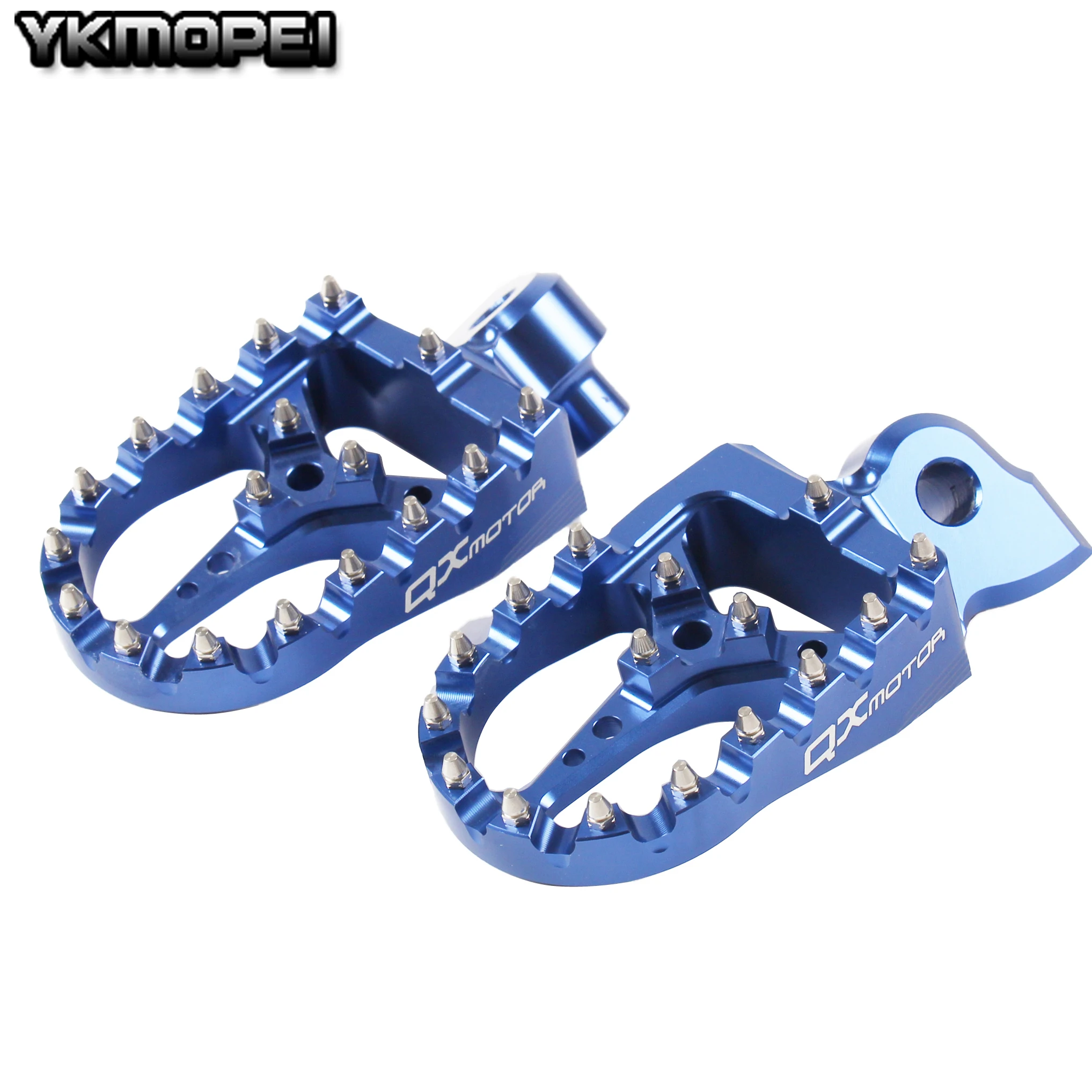 CNC Заготовка MX подножки педали для YZ85; YZ125/250 YZF250/400/426/450 YZ250X YZ250FX YZ450FX WRF250/400 Байк