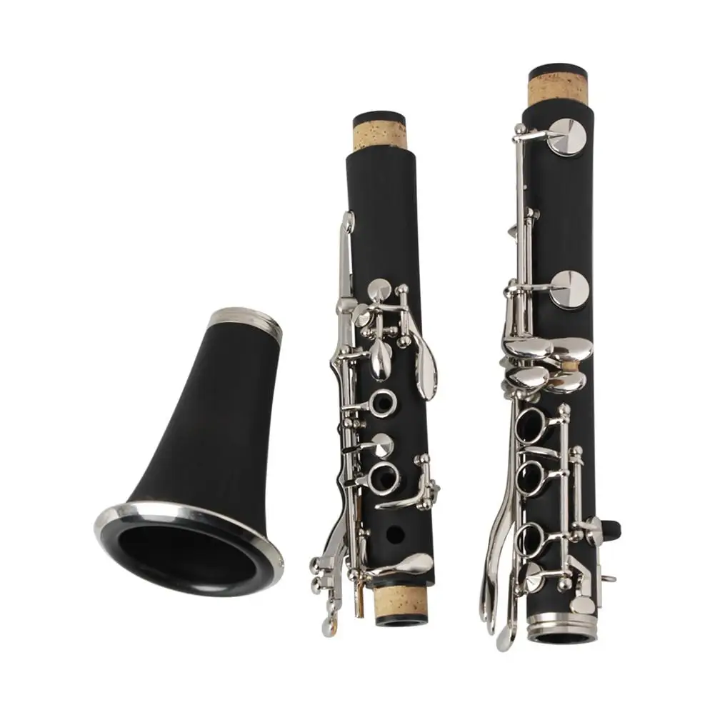 binocular clarinete com pano de limpeza luvas