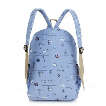 

2020 HOT Casual School Backpacks Women Laptop Computer Backpack Zipper Rucksack Teenage Girls Large Capacity Cartoon Mochila
